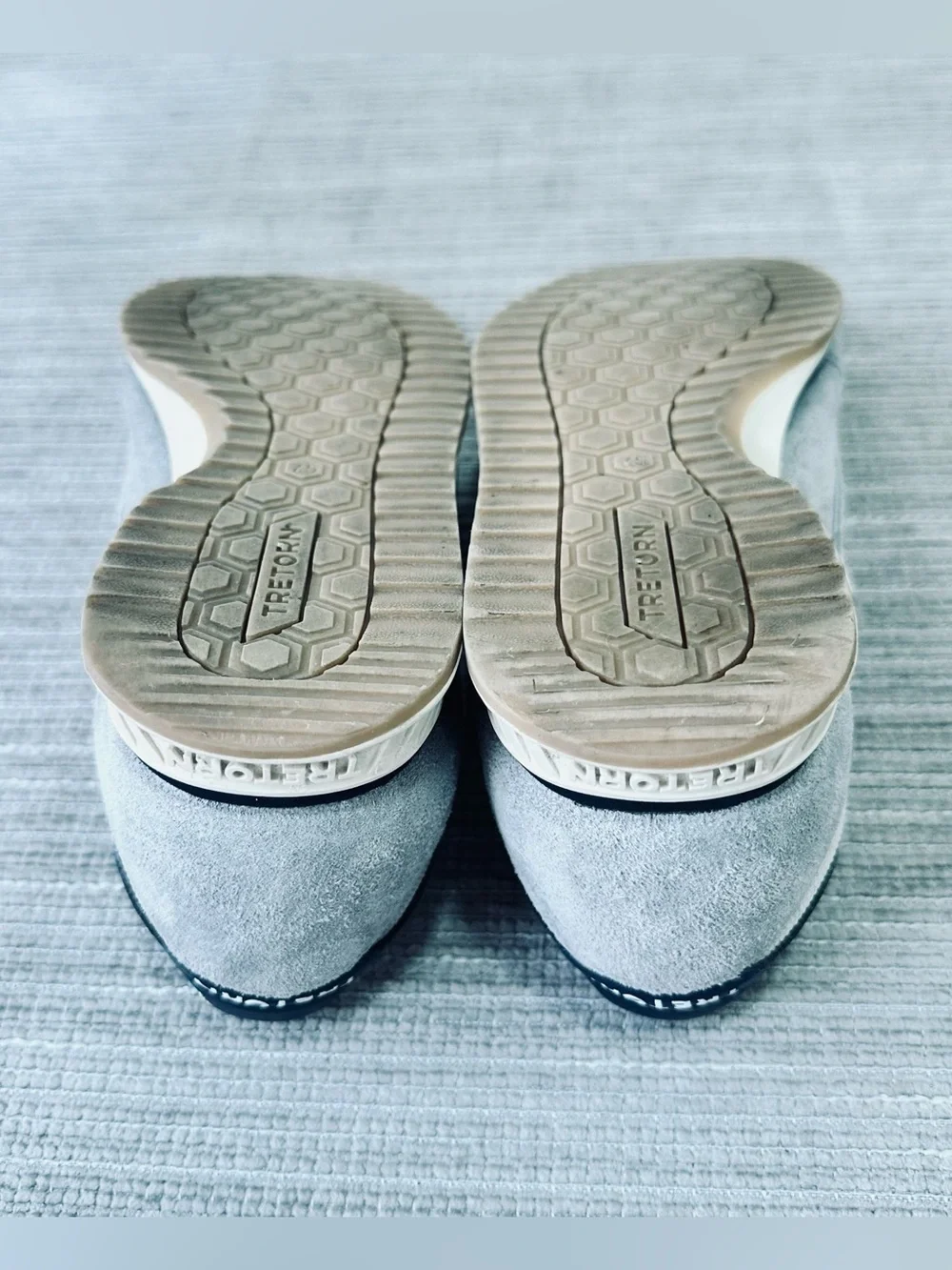Tretorn Rawlins 2.0‎ Low Top Leather Textile Shoes Sneakers Womens Size 7,5